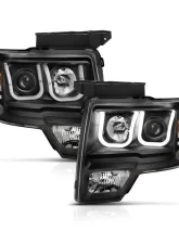 Anzo USA Projector Headlight Set w/U-Bar Switchback Ford                                     - 111383 - Image 7