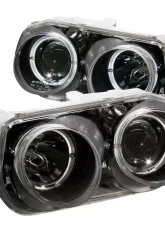 Anzo USA Projector Headlight Set w/Halo Acura Integra 1994-1997                                     - 121003 - Image 2
