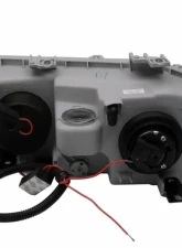 Anzo USA Projector Headlight Set w/Halo Acura Integra 1994-1997                                     - 121003 - Image 2