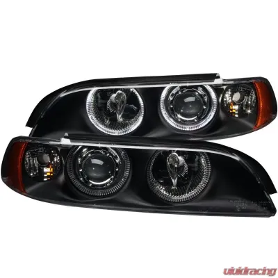 Anzo USA Projector Headlight Set w/Halo BMW - 121017