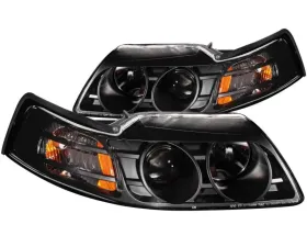 Anzo USA Projector Headlight Set Ford Mustang 1999-2004