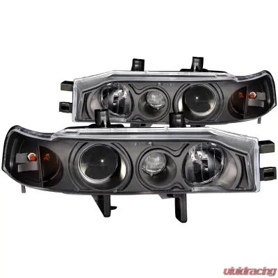 Anzo USA Projector Headlight Set Honda Accord 1990-1993 - 121048