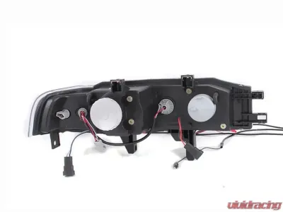 Anzo USA Projector Headlight Set Honda Accord 1990-1993 - 121048