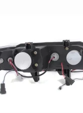 Anzo USA Projector Headlight Set Honda Accord 1990-1993                                     - 121048 - Image 2