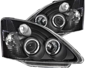 Anzo USA Projector Headlight Set w/Halo Honda Civic 2002-2004