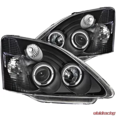 Anzo USA Projector Headlight Set w/Halo Honda Civic 2002-2004 - 121057