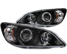 Anzo USA Projector Headlight Set w/Halo Honda Civic 2004-2005