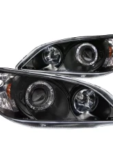 Anzo USA Projector Headlight Set w/Halo Honda Civic 2004-2005                                     - 121059 - Image 3