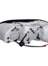Anzo USA Projector Headlight Set w/Halo Honda Civic 1996-1998                                     - 121068 - Image 2