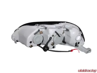 Anzo USA Projector Headlight Set w/Halo Honda Civic 1996-1998 - 121068