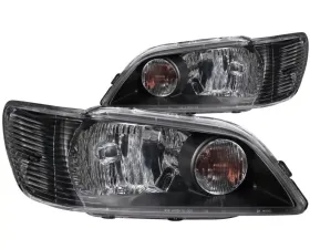 Anzo USA Crystal Headlight Set Mitsubishi Lancer 2002-2003