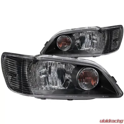 Anzo USA Crystal Headlight Set Mitsubishi Lancer 2002-2003 - 121101