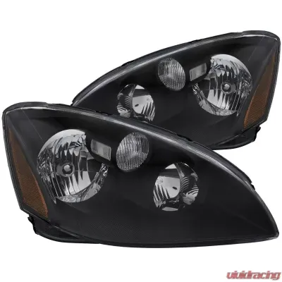 Anzo USA Crystal Headlight Set Nissan Altima 2002-2004 - 121109