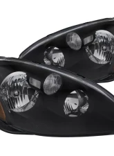 Anzo USA Crystal Headlight Set Nissan Altima 2002-2004                                     - 121109 - Image 2