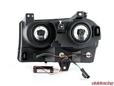 Anzo USA Crystal Headlight Set w/Halo Chrysler 300C 2005-2010 - 121137