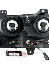 Anzo USA Crystal Headlight Set w/Halo Chrysler 300C 2005-2010                                     - 121137 - Image 2