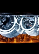 Anzo USA Crystal Headlight Set w/Halo Chrysler 300C 2005-2010                                     - 121137 - Image 3