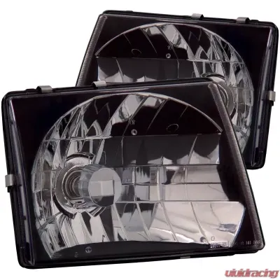 Anzo USA Crystal Headlight Set Toyota Tacoma 1997-2000 - 121139