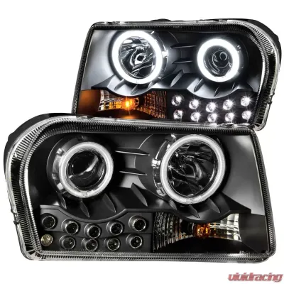 Anzo USA Projector Headlight Set w/Halo Chrysler 300C 2005-2010 - 121152