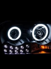 Anzo USA Projector Headlight Set w/Halo Chrysler 300C 2005-2010                                     - 121152 - Image 3