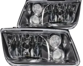 Anzo USA Crystal Headlight Set Volkswagen Jetta 1999-2005
