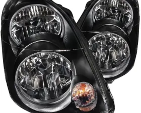 Anzo USA Crystal Headlight Set Infiniti G35 2003-2004