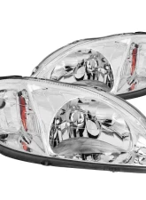 Anzo USA Crystal Headlight Set Honda Civic 1999-2000                                     - 121179 - Image 2