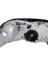 Anzo USA Crystal Headlight Set Honda Civic 1999-2000                                     - 121179 - Image 2