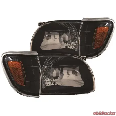 Anzo USA Crystal Headlight Set Toyota Tacoma 2001-2004 - 121190