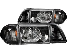 Anzo USA Crystal Headlight Set Ford