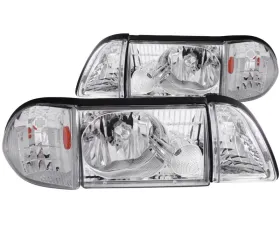 Anzo USA Crystal Headlight Set Ford