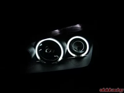 Anzo USA Projector Headlight Set w/Halo Ford Focus 2005-2006 - 121198