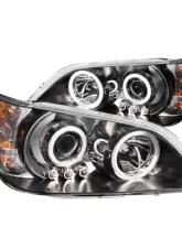 Anzo USA Projector Headlight Set w/Halo Lexus IS300 2001-2005                                     - 121199 - Image 3