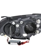 Anzo USA Projector Headlight Set w/Halo Lexus IS300 2001-2005                                     - 121199 - Image 2