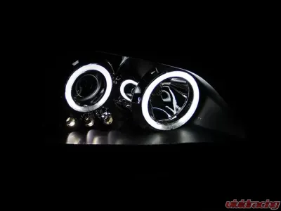 Anzo USA Projector Headlight Set w/Halo Lexus IS300 2001-2005 - 121199