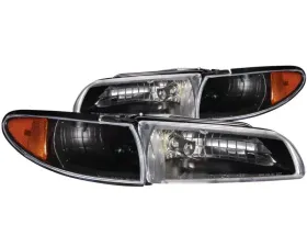 Anzo USA Crystal Headlight Set Pontiac Grand Prix 1997-2003