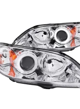 Anzo USA Projector Headlight Set w/Halo Mazda Mazda 3 2004-2008                                     - 121211 - Image 3