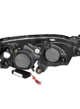 Anzo USA Projector Headlight Set w/Halo Mazda Mazda 3 2004-2008                                     - 121211 - Image 2