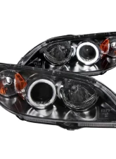 Anzo USA Projector Headlight Set w/Halo Mazda Mazda 3 2004-2008                                     - 121228 - Image 3