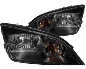 Anzo USA Crystal Headlight Set Ford Focus 2005-2006