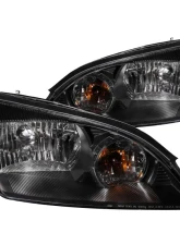 Anzo USA Crystal Headlight Set Ford Focus 2005-2006                                     - 121229 - Image 2