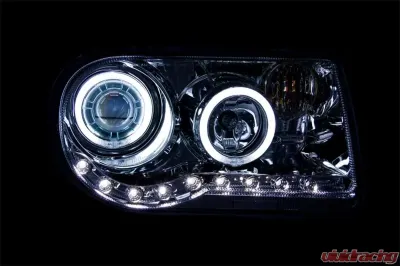 Anzo USA Projector Headlight Set w/Halo Chrysler 300C 2005-2010 - 121250