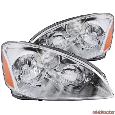 Anzo USA Crystal Headlight Set Nissan Altima 2002-2004 - 121259