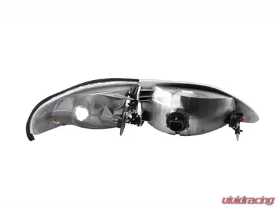 Anzo USA Crystal Headlight Set Ford Mustang 1994-1998 - 121262