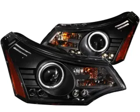 Anzo USA Projector Headlight Set w/Halo Ford