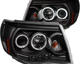 Anzo USA Projector Headlight Set w/Halo Toyota Tacoma 2005-2011