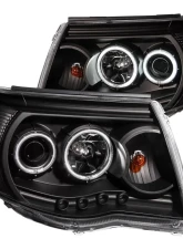 Anzo USA Projector Headlight Set w/Halo Toyota Tacoma 2005-2011                                     - 121282 - Image 3