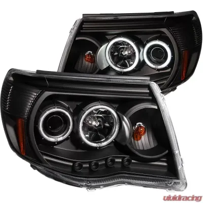 Anzo USA Projector Headlight Set w/Halo Toyota Tacoma 2005-2011 - 121282
