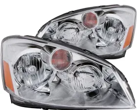 Anzo USA Crystal Headlight Set Nissan Altima 2005-2006