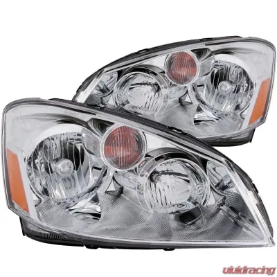 Anzo USA Crystal Headlight Set Nissan Altima 2005-2006 - 121294